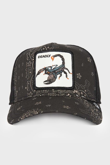 Goorin Bros 101-1143 Diamonds and Pearls Desenli Unisex Şapka 1011143 SİYAH - Goorin Bros