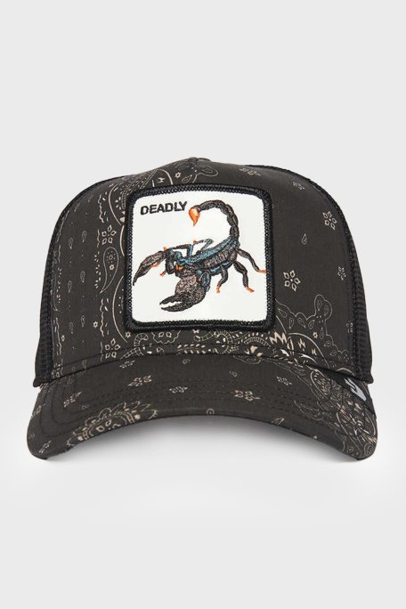 Goorin Bros 101-1143 Diamonds and Pearls Desenli Unisex Şapka 1011143 SİYAH - Goorin Bros
