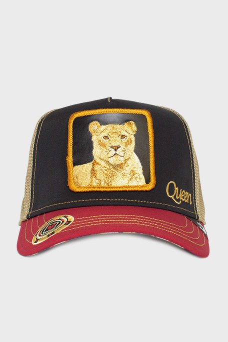 Goorin Bros Animal Figürlü File Detaylı Unisex Şapka 1010755 SİYAH - Goorin Bros