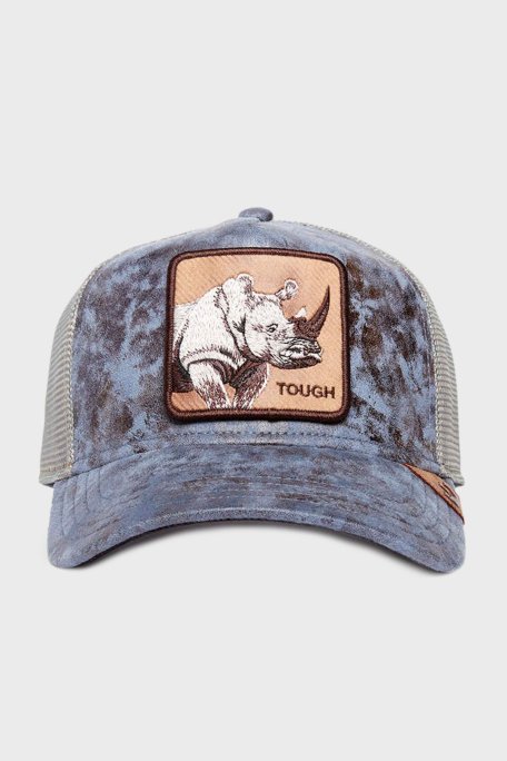 Goorin Bros Animal Figürlü File Detaylı Unisex Şapka 1011628 LACİVERT - Goorin Bros