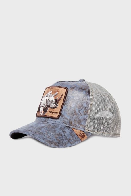 Goorin Bros Animal Figürlü File Detaylı Unisex Şapka 1011628 LACİVERT - Goorin Bros (1)