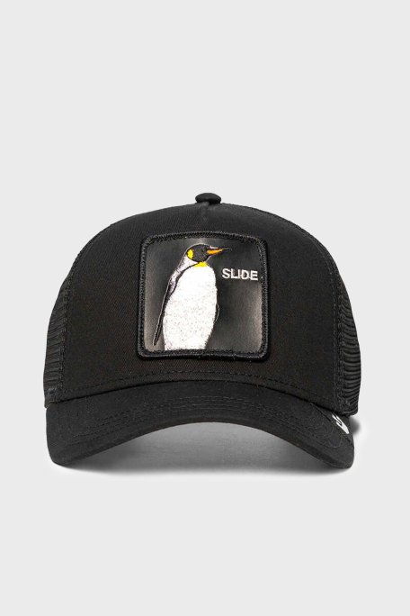 Goorin Bros Animal Figürlü File Detaylı Unisex Şapka 1011671 SİYAH - Goorin Bros