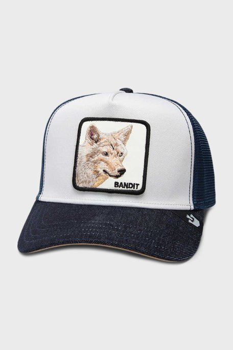 Goorin Bros Animal Figürlü File Detaylı Unisex Şapka 1011756 AÇIK GRİ - Goorin Bros (1)