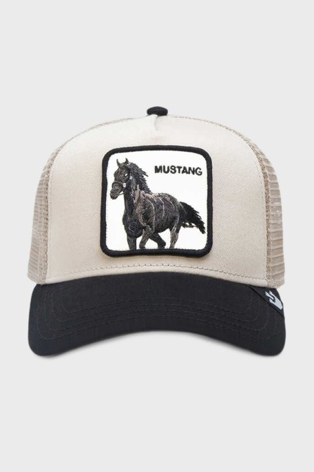 Goorin Bros Animal Figürlü File Detaylı Unisex Şapka 1011768 VİZON - Goorin Bros