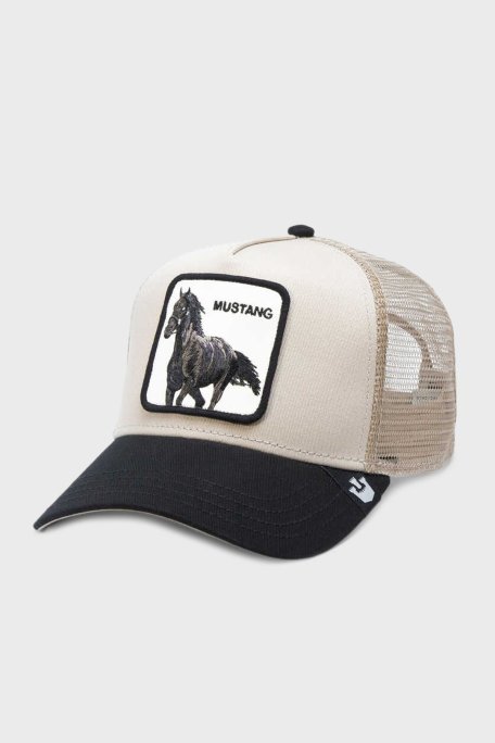 Goorin Bros Animal Figürlü File Detaylı Unisex Şapka 1011768 VİZON - Goorin Bros (1)