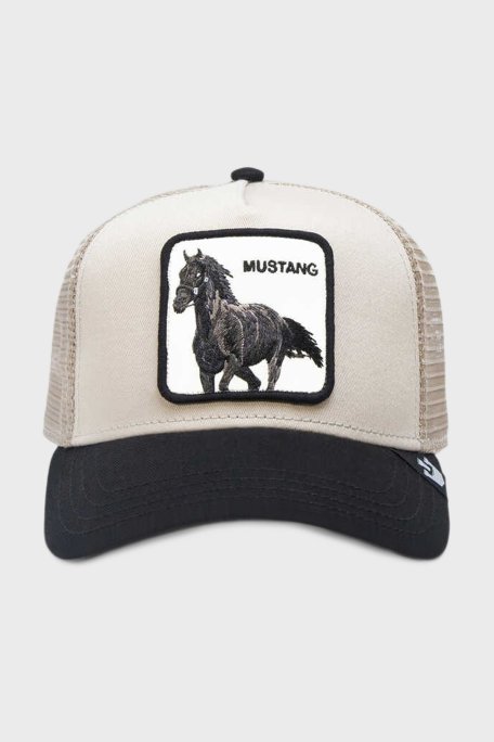 Goorin Bros Animal Figürlü File Detaylı Unisex Şapka 1011768 VİZON - Goorin Bros