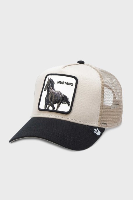 Goorin Bros Animal Figürlü File Detaylı Unisex Şapka 1011768 VİZON - Goorin Bros (1)