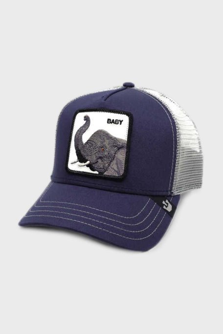 Goorin Bros Big Baby File Detaylı Animal Desenli Unisex Şapka 1010011 LACİVERT - Goorin Bros (1)