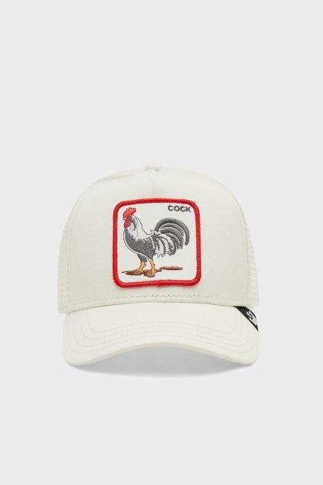 Goorin Bros 101-3548 Rooster File Detaylı Animal Baskılı Unisex Şapka 1013548 BEYAZ - Goorin Bros