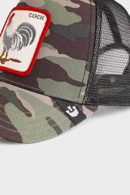 Goorin Bros 101-3548 Rooster File Detaylı Animal Baskılı Unisex Şapka 1013548 KAMUFLAJ - Goorin Bros (1)