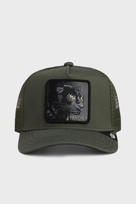 Goorin Bros Panther Trucker Pamuk Karışımlı File Deatylı Unisex Şapka 2010095 HAKİ - Goorin Bros