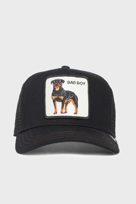 Goorin Bros 101-0493 The Baddest Boy File Detaylı Animal Desenli Unisex Şapka 1010493 SİYAH - Goorin Bros
