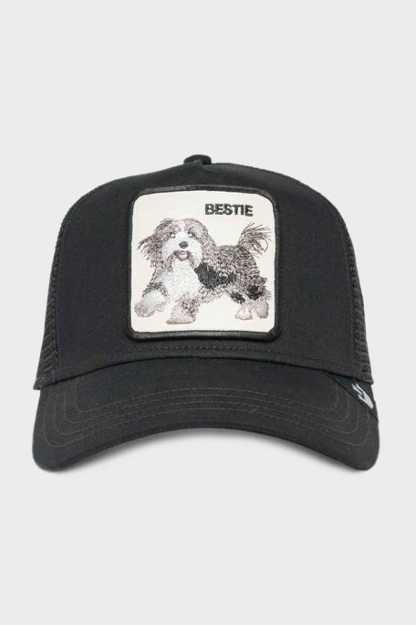 Goorin Bros The Bestie Dog Animal Figürlü File Detaylı Unisex Şapka 1011782 SİYAH - Goorin Bros