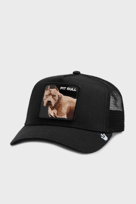 Goorin Bros The Dog Pitbull Animal Figürlü File Detaylı Unisex Şapka 1011676 SİYAH - Goorin Bros (1)