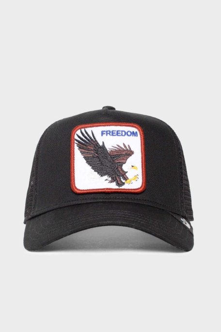 Goorin Bros 101-0384 The Freedom Eagle File Detaylı Animal Desenli Unisex Şapka 1010384 SİYAH - Goorin Bros