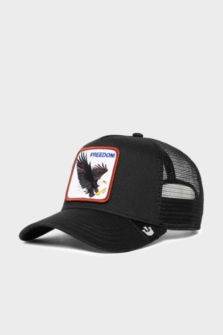 Goorin Bros 101-0384 The Freedom Eagle File Detaylı Animal Desenli Unisex Şapka 1010384 SİYAH - Goorin Bros (1)
