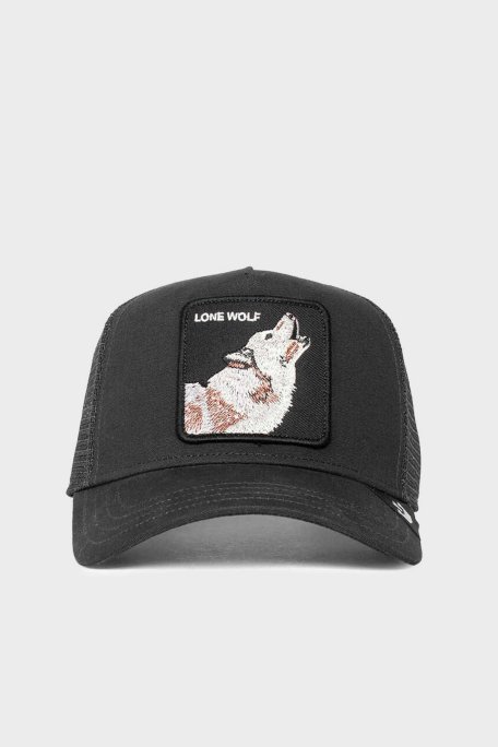 Goorin Bros 101-0389 The Lone Wolf File Detaylı Animal Desenli Unisex Şapka 1010389 SİYAH - Goorin Bros