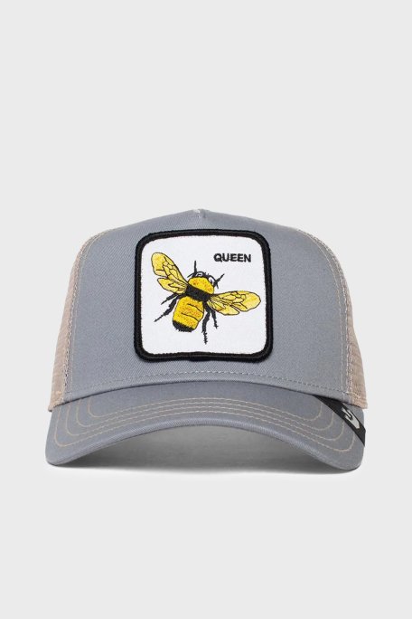 Goorin Bros The Queen Bee Pamuklu File Detaylı Animal Desenli Unisex Şapka 1010391 MAVİ - Goorin Bros