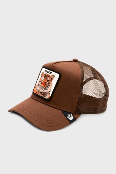 Goorin Bros The Wildcat Tiger Animal Figürlü File Detaylı Unisex Şapka 1011757 KAHVE - Goorin Bros (1)
