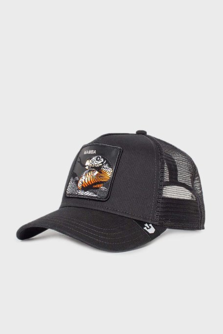 Goorin Bross Mamba File Detaylı Animal Figürlü Unisex Şapka 1011024 SİYAH - Goorin Bros (1)