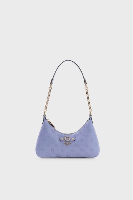 Guess 4G Logolu Omuz Askılı HWPD7602180 Bayan Çanta HWPD76 02180 GBL LİLA - Guess