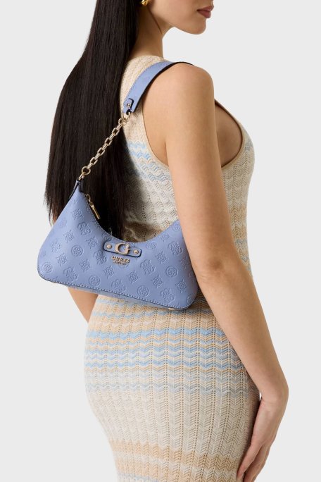 Guess 4G Logolu Omuz Askılı HWPD7602180 Bayan Çanta HWPD76 02180 GBL LİLA - Guess (1)