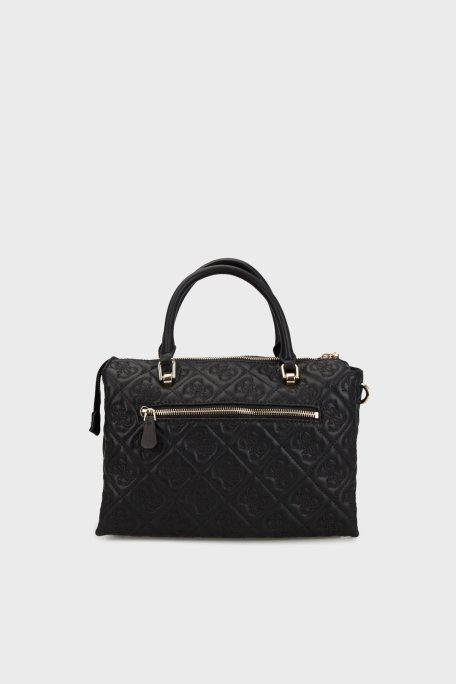 Guess Adelasia 4G Logolu Çıkarılabilir Askılı HWQL9658060 Bayan Çanta HWQL96 58060 BLA SİYAH - Guess (1)