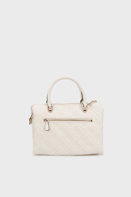 Guess Adelasia 4G Logolu Çıkarılabilir Askılı HWQL9658060 Bayan Çanta HWQL96 58060 OFF BEYAZ - Guess (1)