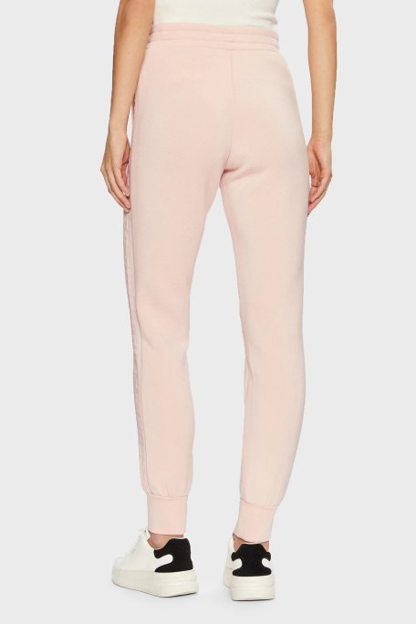 Guess Allie Regular Fit Normal Bel Ribanalı Paça Jogger V2YB18K7UW2 Bayan Pantolon V2YB18 K7UW2 G6O1 PUDRA - Guess (1)