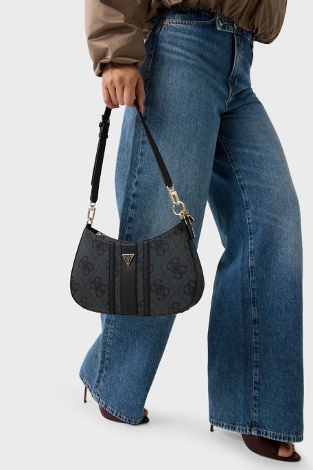 Guess Ayarlanabilir Omuz Askılı HWSS9672180 Kadın Çanta HWSS96 72180 CLO ANTRASİT - Guess (1)