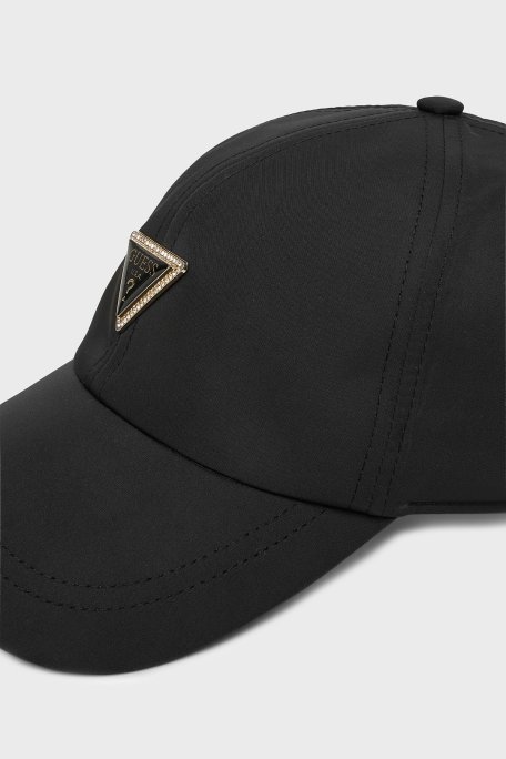 Guess Baseball Üçgen Logolu AW5396POL01 Bayan Şapka AW5396 POL01 BLA SİYAH - Guess (1)