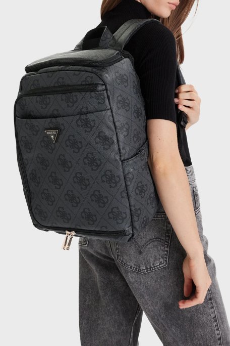 Guess Berta 4G Logolu Ayarlanabilir Askılı TWOB8688033 Bayan Sırt Çantası TWOB86 88033 CLO ANTRASİT - Guess (1)