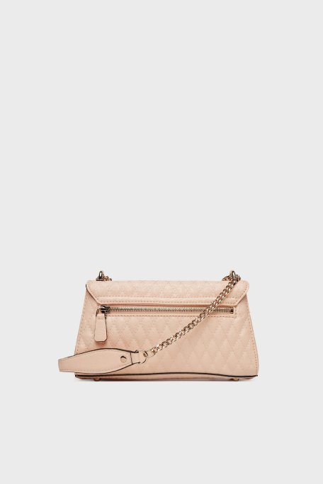 Guess Betula Kapitoneli Ayarlanabilir Zincir Askılı HWGG9626210 Bayan Çanta HWGG96 26210 APR PUDRA - Guess (1)