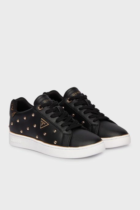 Guess Bonitah Logolu Sneaker FLPBONELE12 Kadın Ayakkabı FLPBON ELE12 BLACK SİYAH - Guess (1)