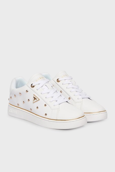 Guess Bonitah Logolu Sneaker FLPBONELE12 Kadın Ayakkabı FLPBON ELE12 WHITE BEYAZ - Guess (1)