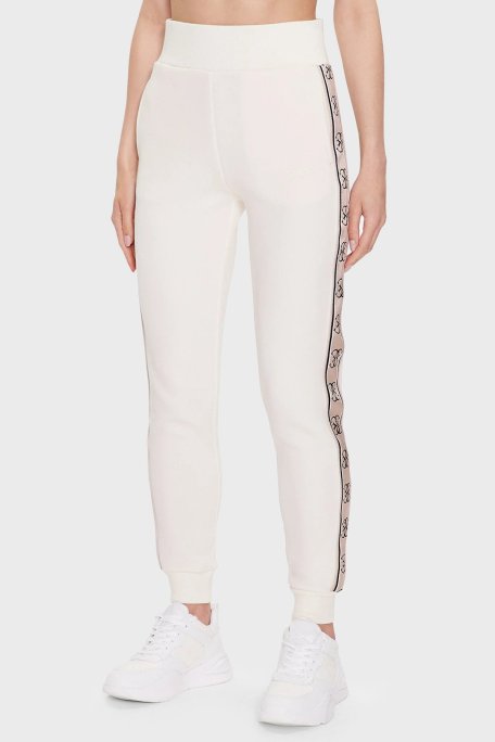 Guess Britney Pamuklu Regular Fit Cepli Jogger V2YB15KB3P2 Bayan Pantolon V2YB15KB3P2 G6K5 EKRU - Guess