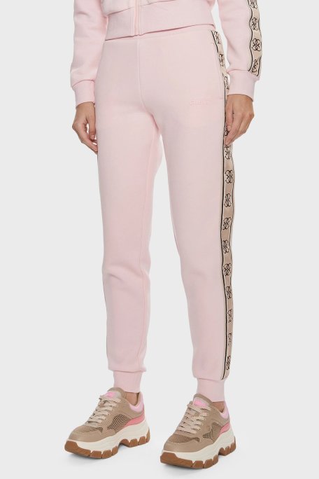 Guess Britney Pamuklu Regular Fit Jogger V2YB15KB3P2 Bayan Pantolon V2YB15 KB3P2 G615 PUDRA - Guess