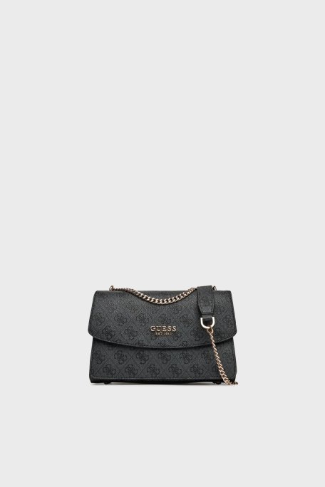 Guess Calista 4G Logolu Zincir Askılı HWSG7334210 Bayan Çanta HWSG73 34210 CLO ANTRASİT - Guess