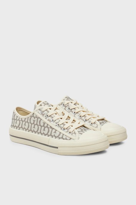 Guess Carey Logolu Sneaker FLPCARFAL12 Kadın Ayakkabı FLPCAR FAL12 GREY GRİ - Guess (1)