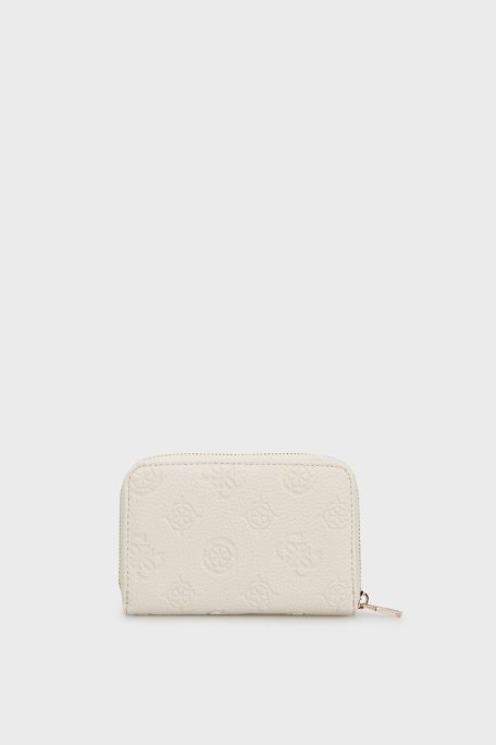 Guess Cresidia Logo Baskılı Fermuarlı SWPG9349140 Bayan Cüzdan SWPG93 49140 BON TAŞ - Guess (1)