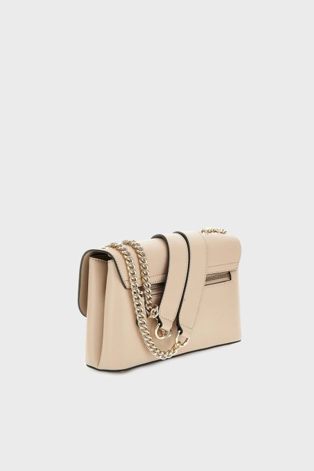 Guess Daryna Logolu Zincir Askılı HWVG7208200 Bayan Çanta HWVG72 08200 TAU BEJ - Guess (1)