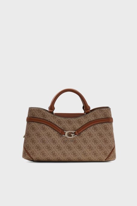 Guess Dea 4G Logolu Çıkarılabilir Askılı HWSG7993060 Bayan Çanta HWSG79 93060 LTL KAHVE - Guess