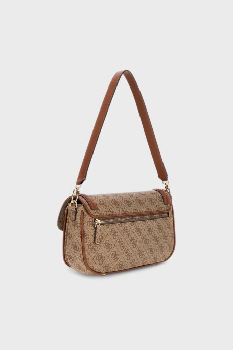 Guess Dea 4G Logolu Çıkarılabilir Askılı HWSG7993200 Bayan Çanta HWSG79 93200 LTL KAHVE - Guess (1)