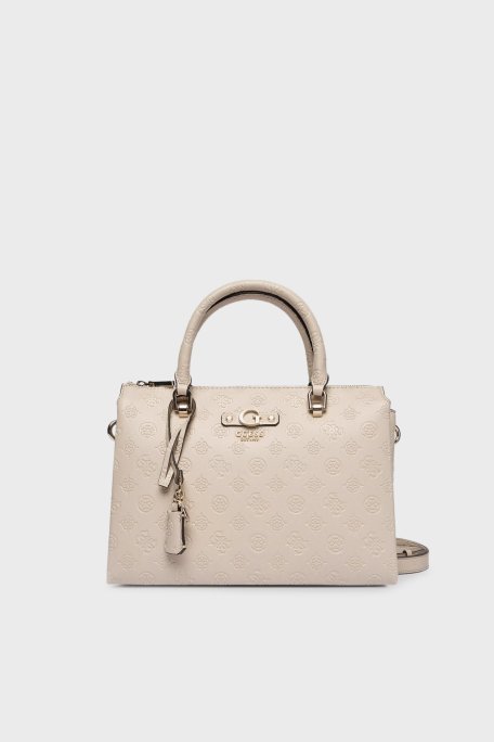 Guess Dita 4G Logolu Çıkarılabilir Askılı HWPD7602060 Bayan Çanta HWPD76 02060 LUG KREM - Guess