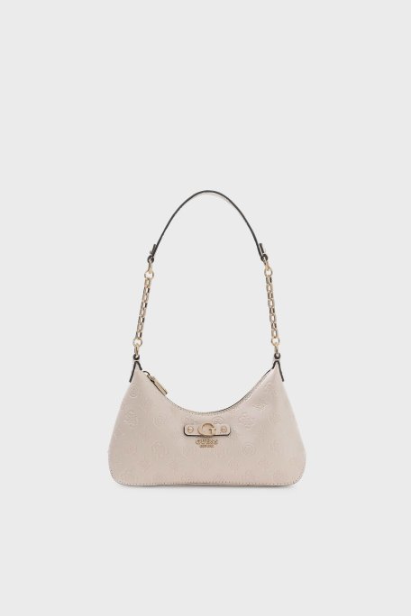 Guess Dita 4G Logolu Omuz Askılı HWPD7602180 Bayan Çanta HWPD76 02180 LUG BEJ - Guess