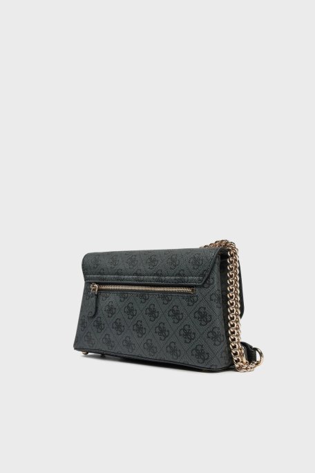 Guess Eco 4G Logo Baskılı Ayarlanabilir Zincir Askılı HWESG951020 Bayan Çanta HWESG9 51020 CLO ANTRASİT - Guess (1)