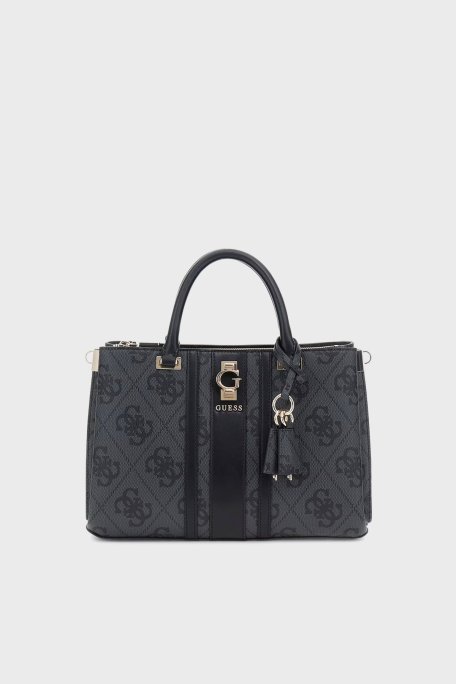 Guess Erenia 4G Logolu Çıkarılabilir Askılı HWSO7838060 Bayan Çanta HWSO78 38060 CLO ANTRASİT - Guess