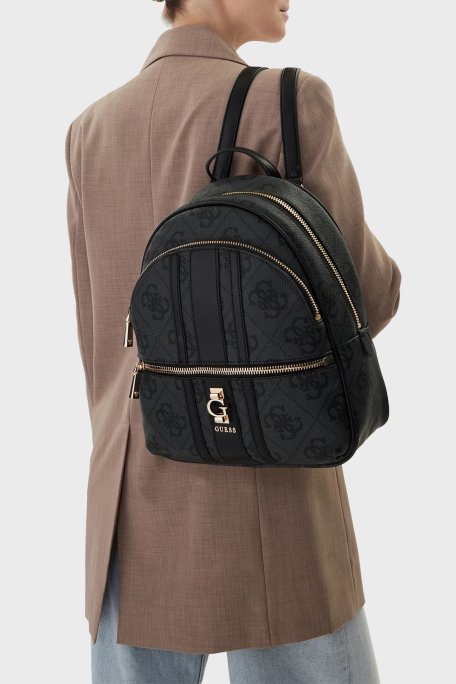 Guess Erenia 4G Logolu Omuz Askılı HWSO7838330 Bayan Sırt Çantası HWSO78 38330 CLO ANTRASİT - Guess (1)