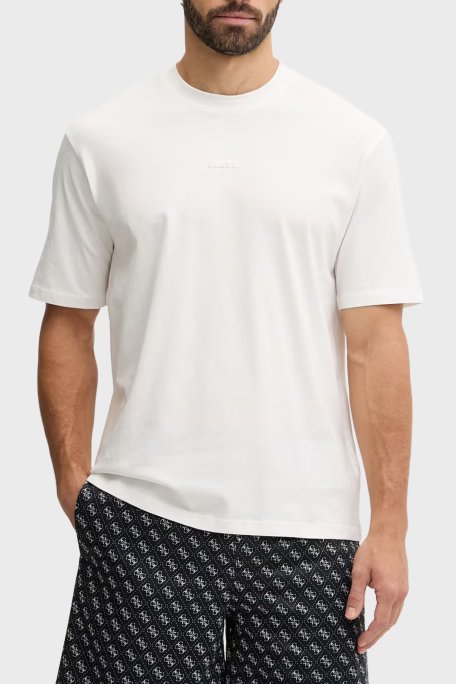 Guess Giano Pamuklu Regular Fit Logolu Bisiklet Yaka Z6RI16I3Z14 Erkek T Shirt Z6RI16 I3Z14 G018 BEYAZ - Guess