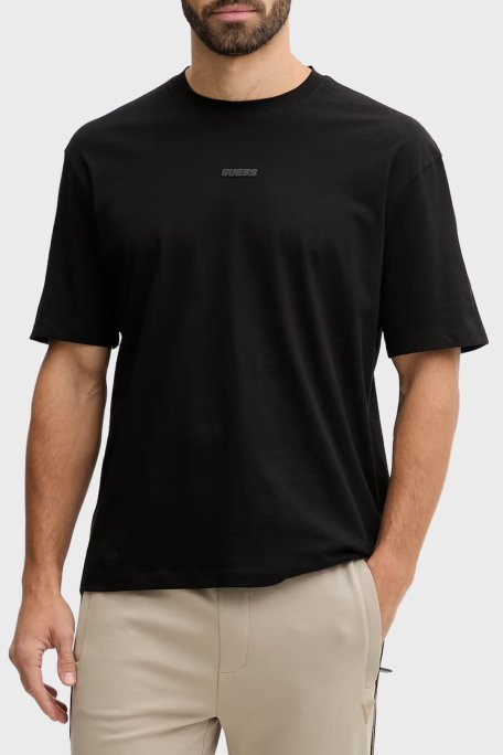 Guess Giano Pamuklu Regular Fit Logolu Bisiklet Yaka Z6RI16I3Z14 Erkek T Shirt Z6RI16 I3Z14 JBLK SİYAH - Guess